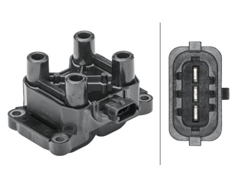 ignition coil 5DA 358 168-491 Hella