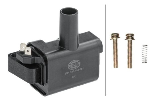 ignition coil 5DA 358 168-551 Hella