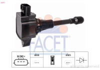 ignition coil 9.6517 Facet