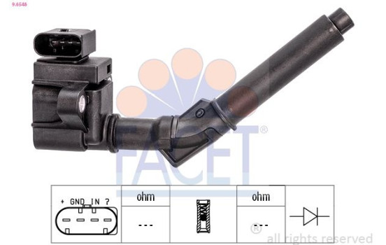 ignition coil 9.6548 Facet