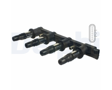 Ignition Coil CE01841-12B1 Delphi, Image 2