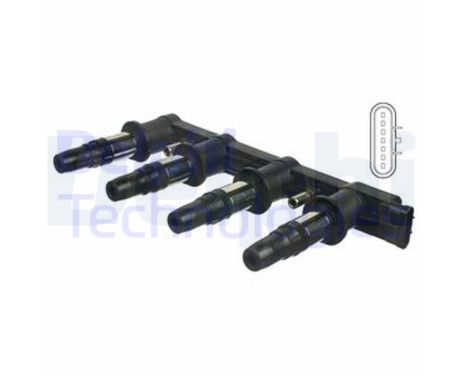 Ignition Coil CE01841-12B1 Delphi, Image 3