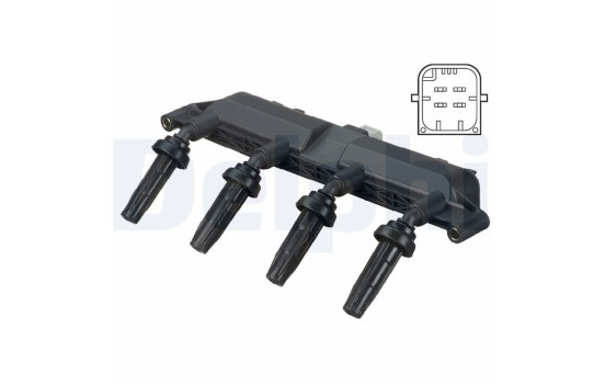 Ignition Coil CE20011-12B1 Delphi, Image 4