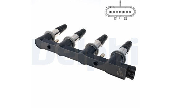 Ignition Coil CE87662-12B1A Delphi, Image 2