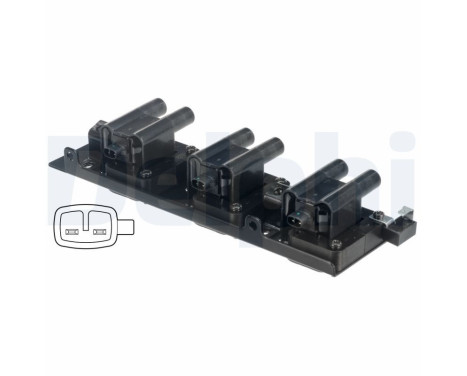Ignition Coil GN10464-12B1 Delphi, Image 2