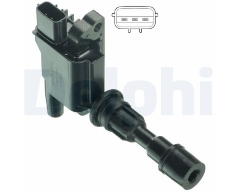 Ignition Coil GN10480-12B1 Delphi, Image 2