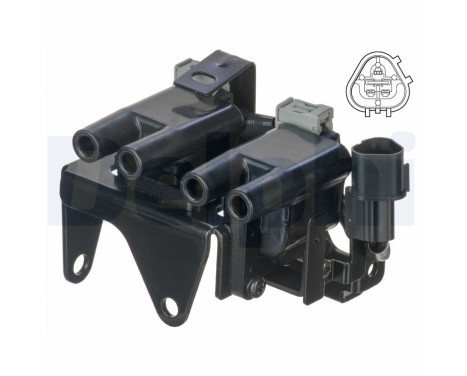 Ignition Coil GN10531-12B1 Delphi, Image 2