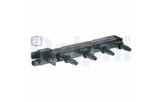 Ignition Coil GN10582-12B1 Delphi, Image 3