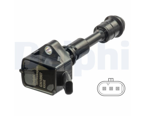 ignition coil GN10907-12B1 Delphi