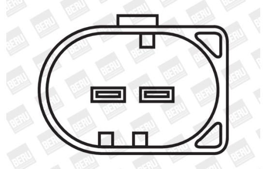 Ignition Coil ZS501 Borgwarner Beru, Image 2