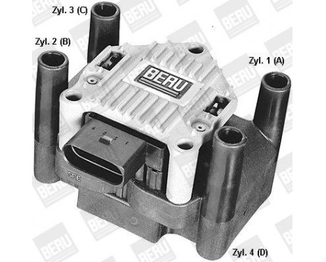 Ignition Coil ZSE003 Borgwarner Beru, Image 3