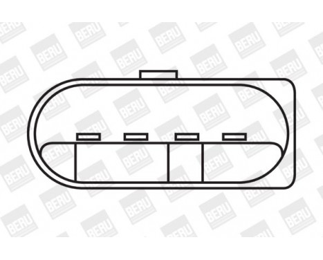 Ignition Coil ZSE003 Borgwarner Beru, Image 4