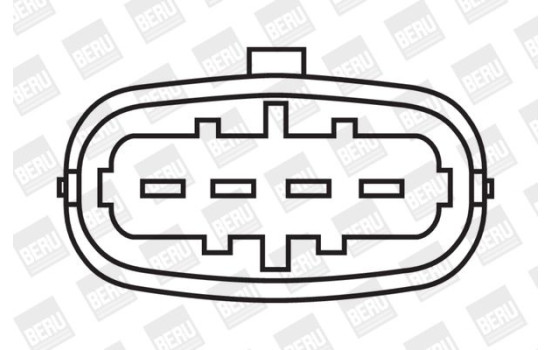 Ignition Coil ZSE055 Borgwarner Beru, Image 4