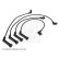 Ignition Cable Kit ADG01633 Blue Print, Thumbnail 2