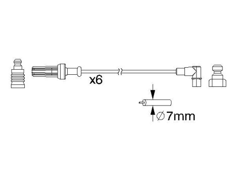 Ignition Cable Kit B187 Bosch