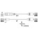 Ignition Cable Kit B304 Bosch, Thumbnail 5