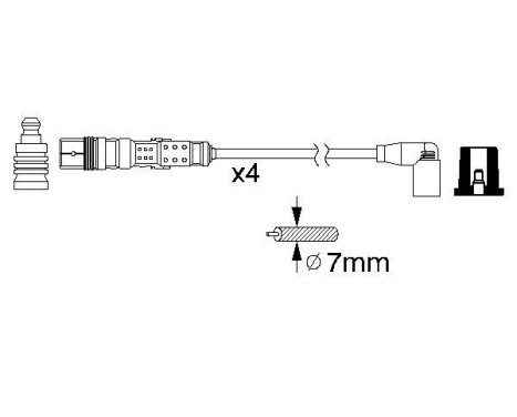 Ignition Cable Kit B312 Bosch