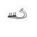Ignition Cable Kit B721 Bosch, Thumbnail 3