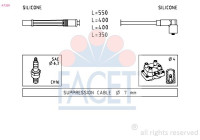 Ignition Cable Kit Made in Italy - OE Equivalent 4.7229 Facet