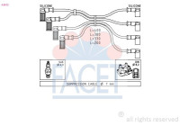 Ignition Cable Kit Made in Italy - OE Equivalent 4.8615 Facet