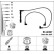 Ignition Cable Kit RC-AD207 NGK