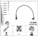 Ignition Cable Kit RC-AR601 NGK