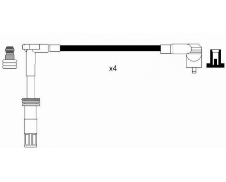 Ignition Cable Kit RC-AR903 NGK, Image 2
