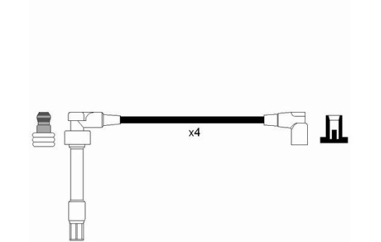Ignition Cable Kit RC-BW225 NGK, Image 2