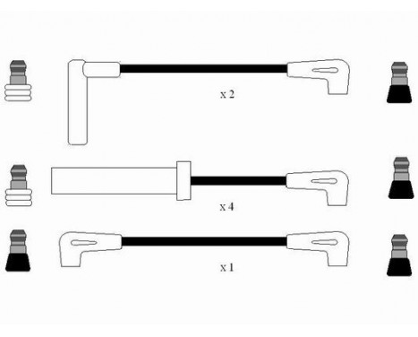 Ignition Cable Kit RC-CR302 NGK, Image 2