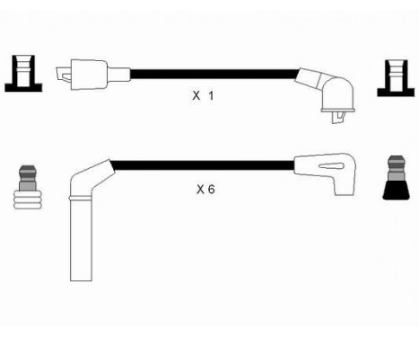 Ignition Cable Kit RC-CR305 NGK, Image 2