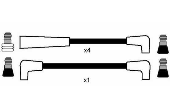 Ignition Cable Kit RC-CR310 NGK, Image 2