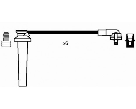 Ignition Cable Kit RC-FD1204 NGK, Image 2