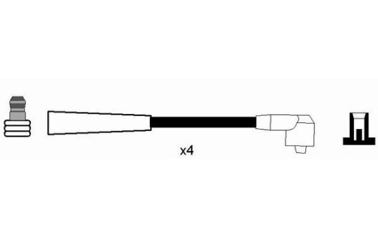 Ignition Cable Kit RC-FD1205 NGK