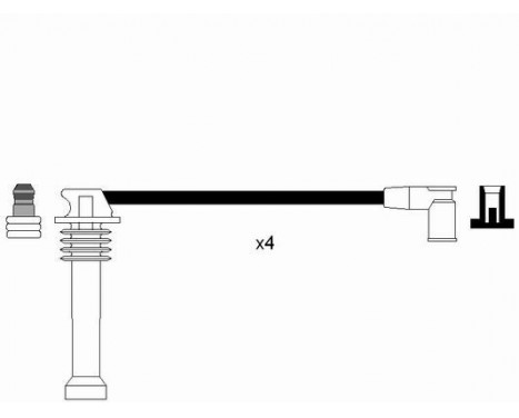 Ignition Cable Kit RC-FD1207 NGK, Image 2