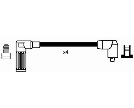 Ignition Cable Kit RC-FT602 NGK, Image 2