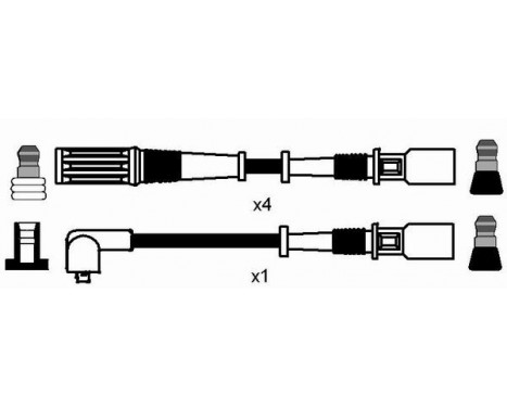 Ignition Cable Kit RC-FT621 NGK, Image 2