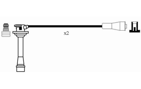 Ignition Cable Kit RC-KA404 NGK, Image 2