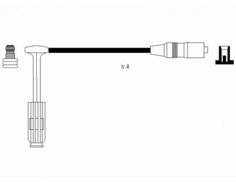 Ignition Cable Kit RC-MB220 NGK, Image 2