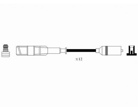 Ignition Cable Kit RC-MB223 NGK, Image 2
