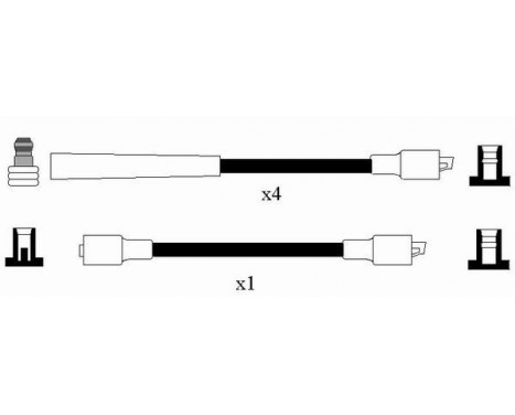 Ignition Cable Kit RC-OP1202 NGK, Image 2