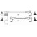 Ignition Cable Kit RC-OP204 NGK, Thumbnail 2