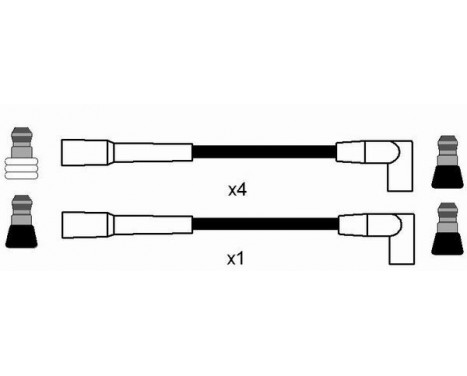 Ignition Cable Kit RC-OP408 NGK, Image 2