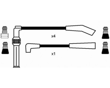 Ignition Cable Kit RC-PG602 NGK, Image 2