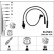 Ignition Cable Kit RC-PG615 NGK