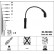 Ignition Cable Kit RC-RN1203 NGK