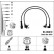 Ignition Cable Kit RC-RN619 NGK