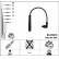 Ignition Cable Kit RC-RV410 NGK