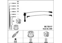 Ignition Cable Kit RC-TX117 NGK