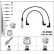 Ignition Cable Kit RC-VW233 NGK