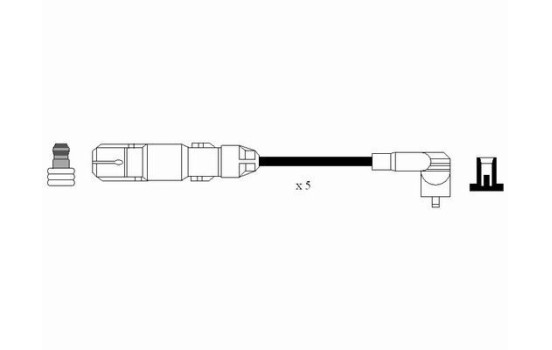 Ignition Cable Kit RC-VW235 NGK, Image 2
